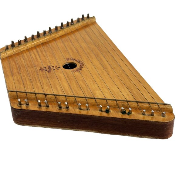Vintage Nepenenoyka Lap Harp Zither 15 String instrument the Repultic of Belarus - Picture 4 of 11